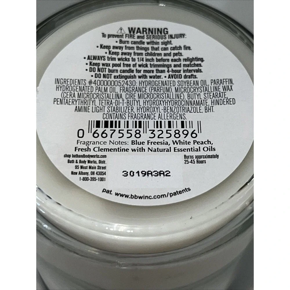Bath & Body Works Gingham 7oz Scented Mason Jar Candle Set You Are Loved 2-Pack